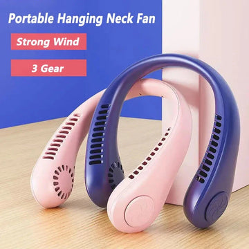 Portable Neck Fan - USB Rechargeable